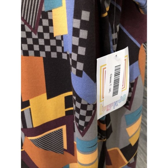 Lula Rose Short Sleeve Top 3X - Picture 4 of 5